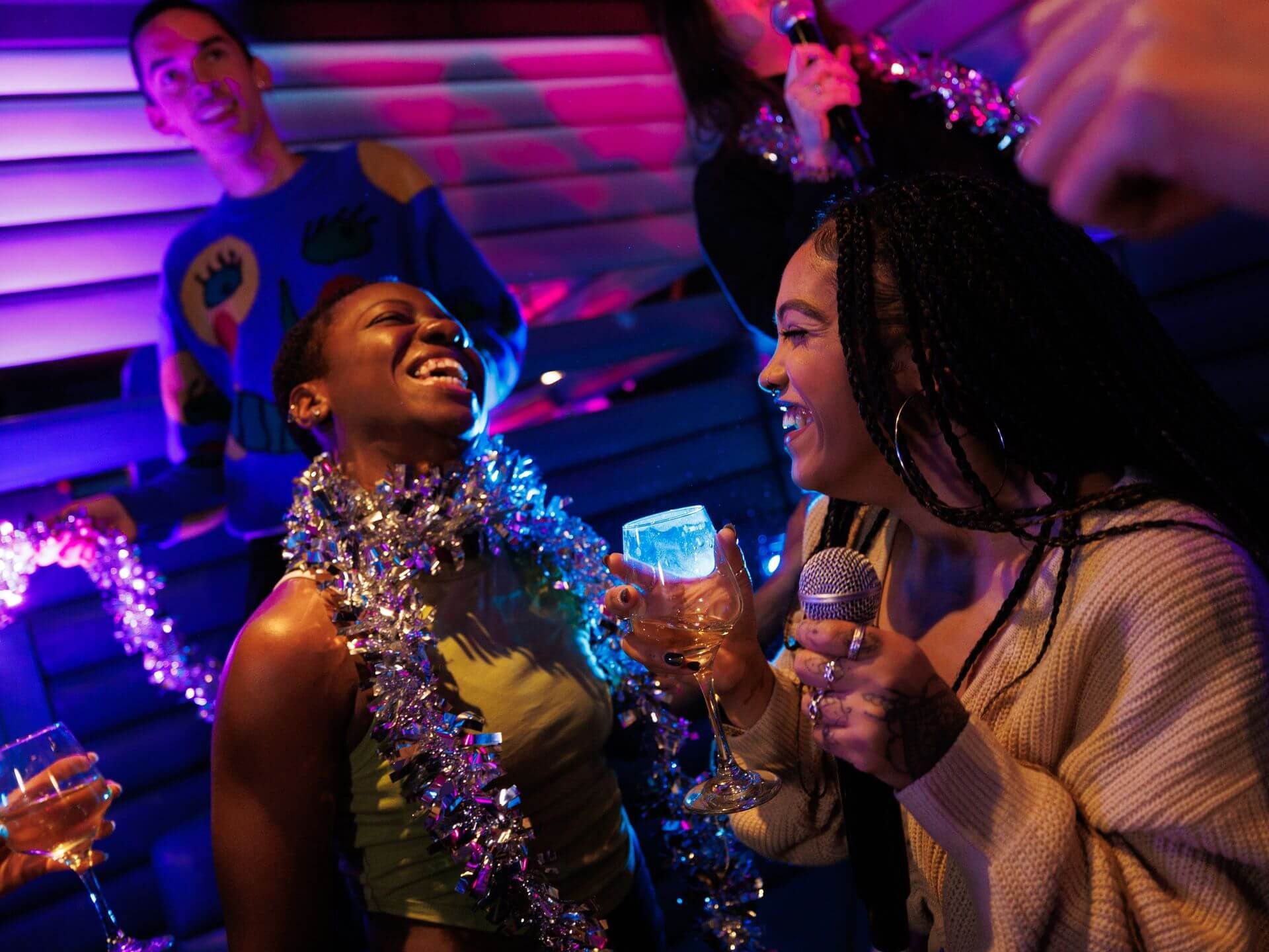 lucky voice karaoke room xmas party