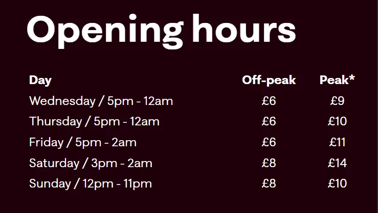 lucky voice opening hours islington